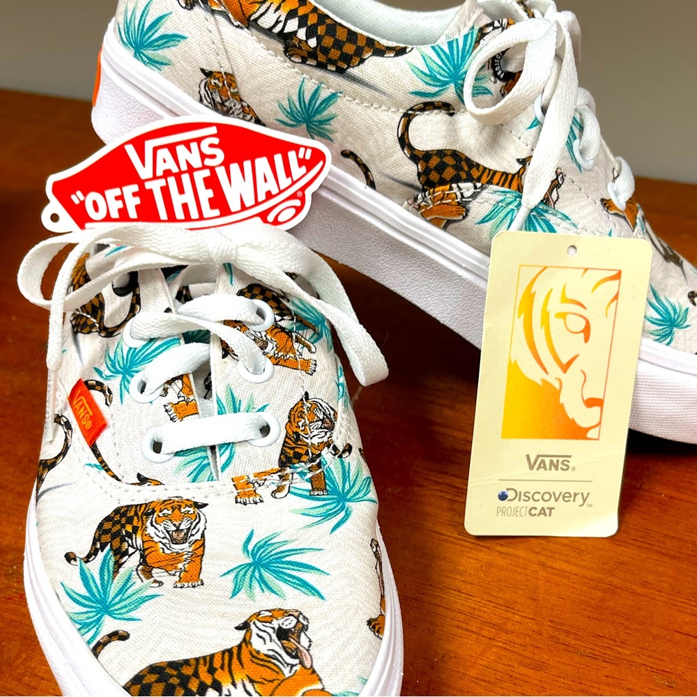 Vans - Comfycush Era - Discovery Project Cat tiger - size 7.5